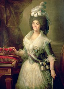 Kuningatar Maria Luisan (1751-1819) muotokuva